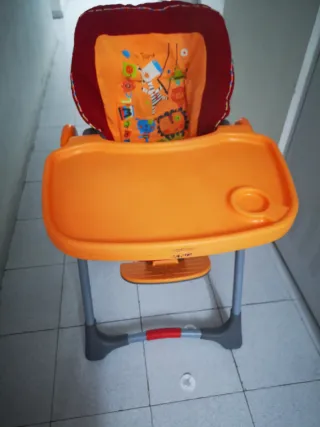 Trona bebé Jané - Roja y Naranja