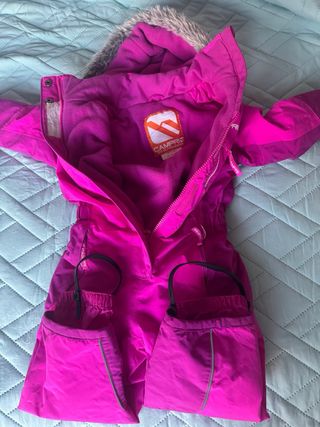 Mono nieve niña 2-3 años (92-98cm)