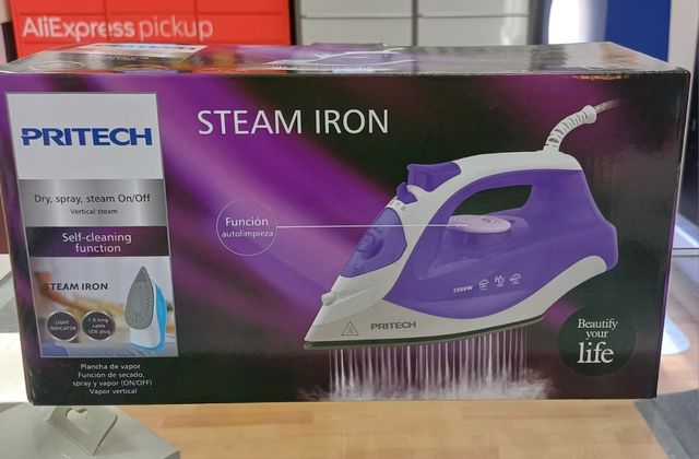 Plancha Vapor Pritech 2000W