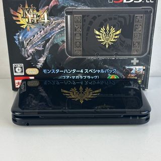 Nintendo 3DS LL Monster Hunter 4 Black Gore Magala