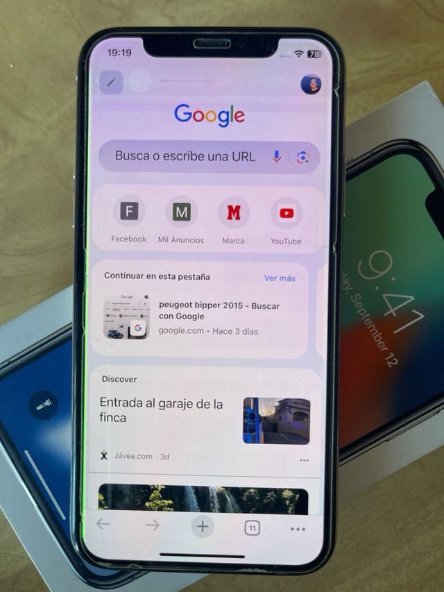 iPhone X 256GB Plata