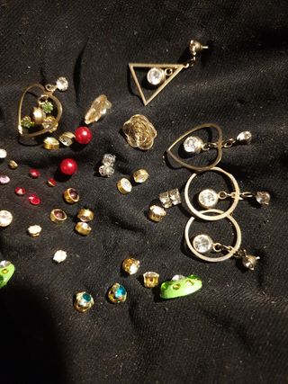 Pendientes fantasía - Dorado y multicolor