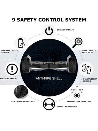 Hoverboard Geekme todoterreno Bluetooth 8,5“