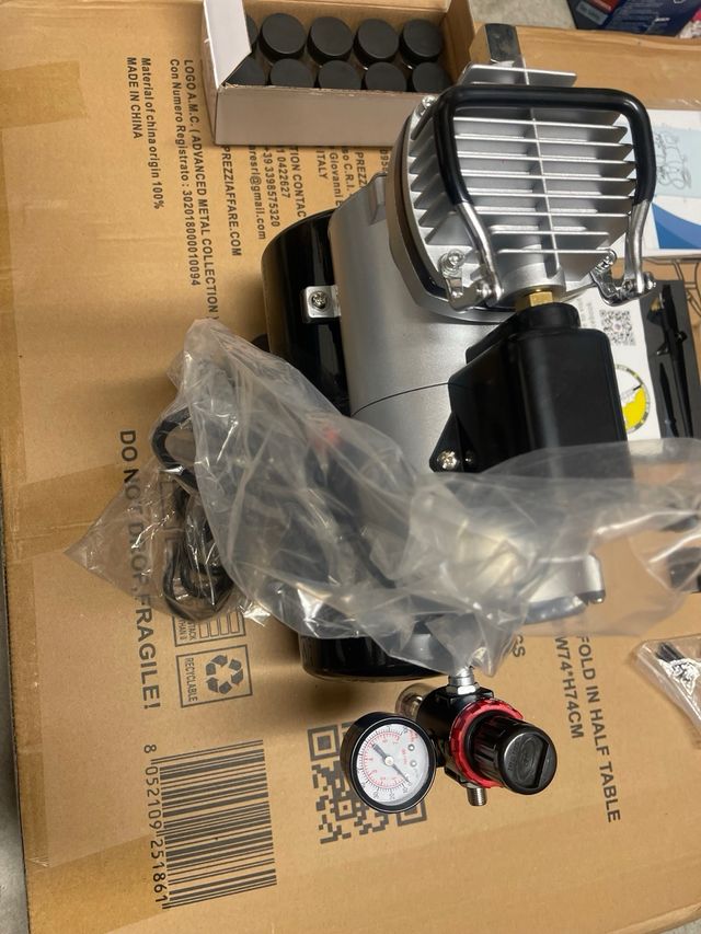 Aerografo Timbertech ABPST08 + compressore