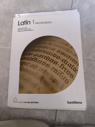 LATIN 1 BACHILLERATO LA CASA DEL SABER (Spanish...