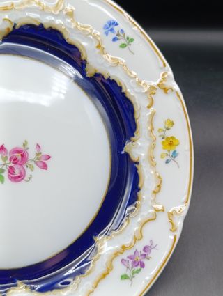 Plato porcelana Meissen