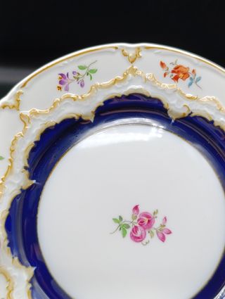 Plato porcelana Meissen