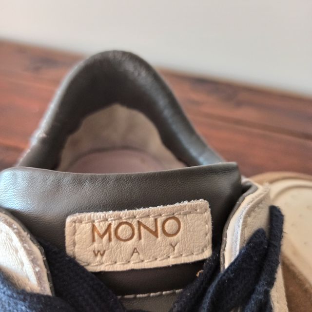 Scarpe Mono Way Uomo Beige/Bianco
