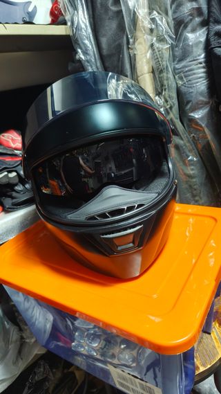 Casco moto BMW Street talla L + 2 pantallas