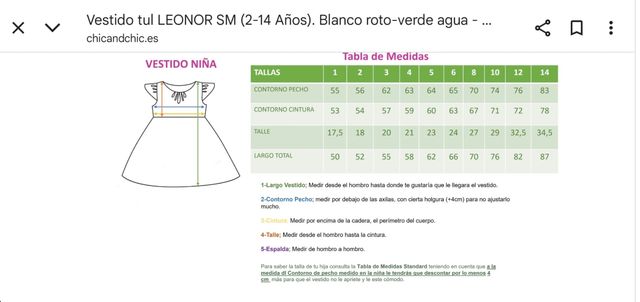 Vestido ceremonia niña - arras