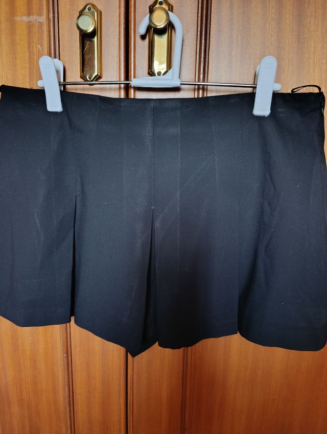 Falda pantalón Zara negra