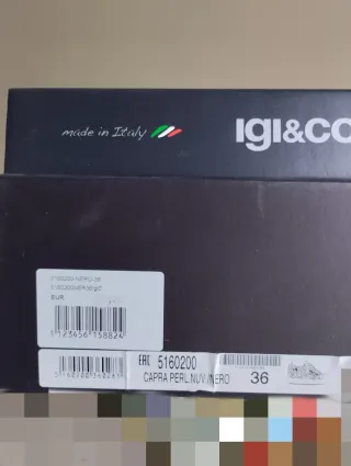IGI&CO Scarpe Nere Donna 36
