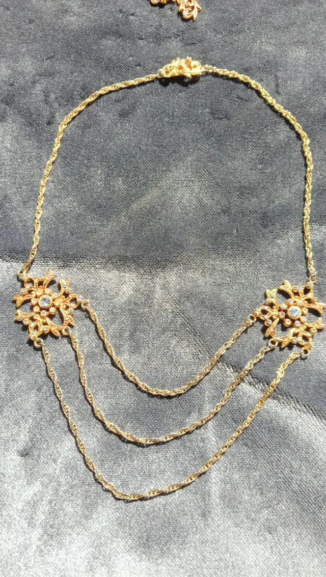 Aderezo Fallera: Oro y brillantes