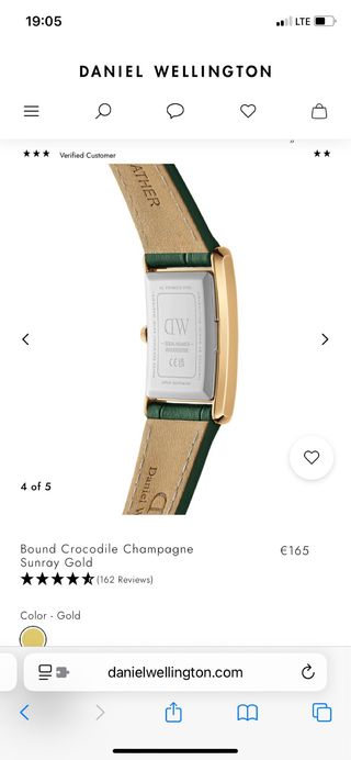 Reloj Daniel Wellington Bound Crocodile