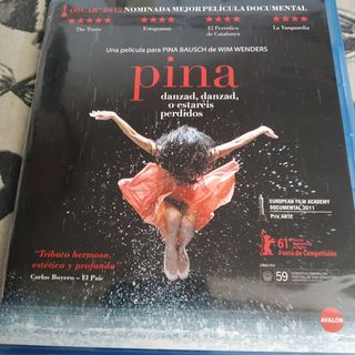Blu-ray Pina: danza, danza, o estáreis perdidos