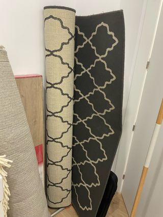Tappeti moderni (2) beige e nero