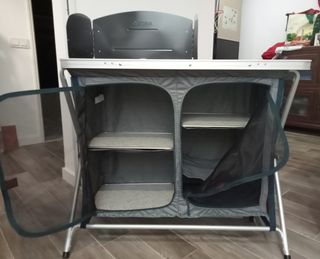 Mesa Camping Quechua - Cocina Plegabl. Nuevo 1 uso