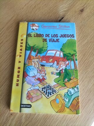El libro de los juegos de viaje: Geronimo Stilt...