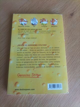 El libro de los juegos de viaje: Geronimo Stilt...