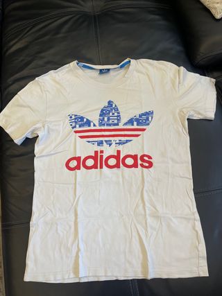 Camiseta Adidas Blanca c/logo
