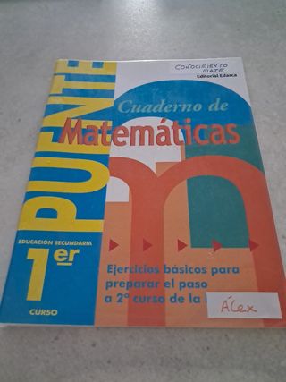 PUENTE ESO Matemáticas 1er curso ESO