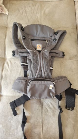 Ergobaby Adapt Portabebés Gris Mesh transpirable 