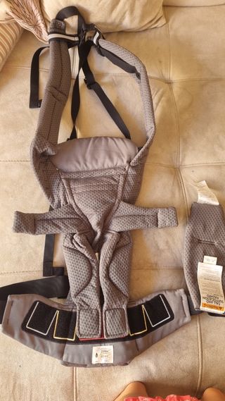 Ergobaby Adapt Portabebés Gris Mesh transpirable 