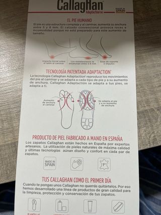 Zapatos Callaghan marrón