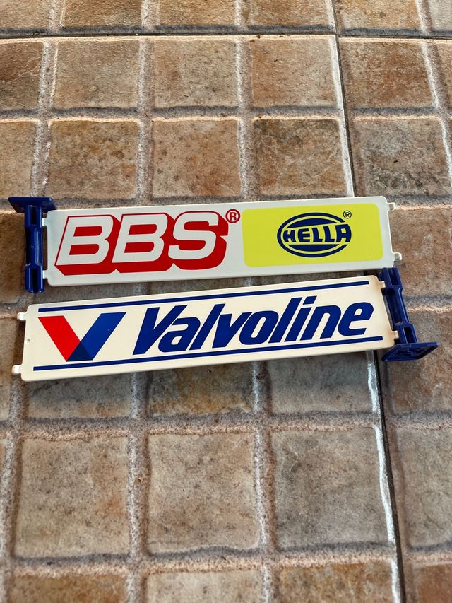 Carteles Playmobil Valvoline-Hella