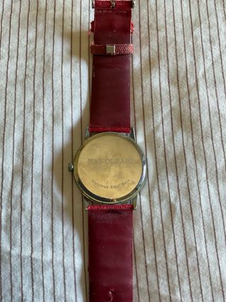 Orologio Naj-Oleari rosso