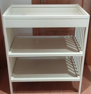 Cambiador bebé Ikea blanco