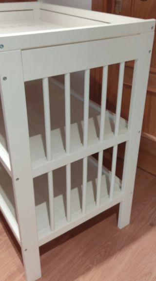 Cambiador bebé Ikea blanco