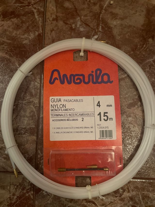 Guía Pasacables Anguila 15m 4mm