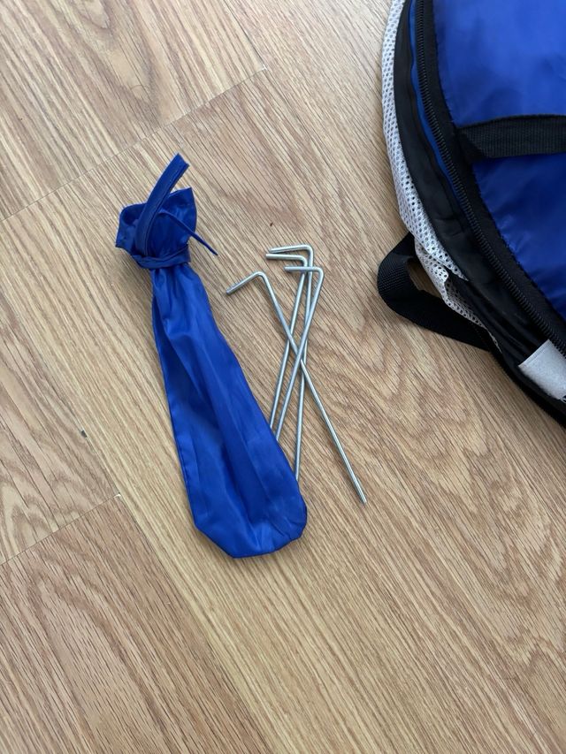 Puerta fútbol niños plegable