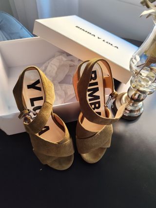 Sandalias Bimba y Lola - Verde Oliva