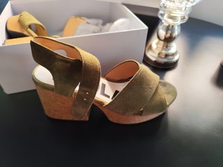 Sandalias Bimba y Lola - Verde Oliva