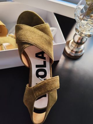 Sandalias Bimba y Lola - Verde Oliva