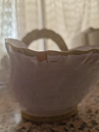 Cesta cerámica vintage | Decoración