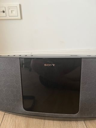 Minicadena CMT-V11IP Sony CD-Radio Negra