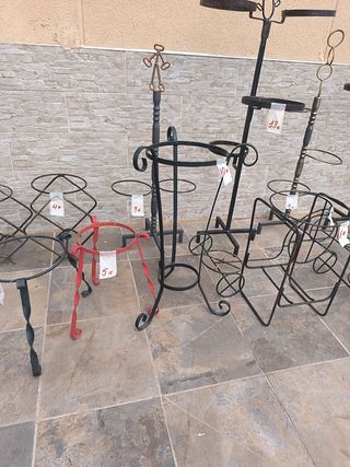 Macetero Bicicleta Hierro Forjado