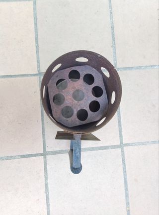 Chimenea Carbón - Encendedor Metálico