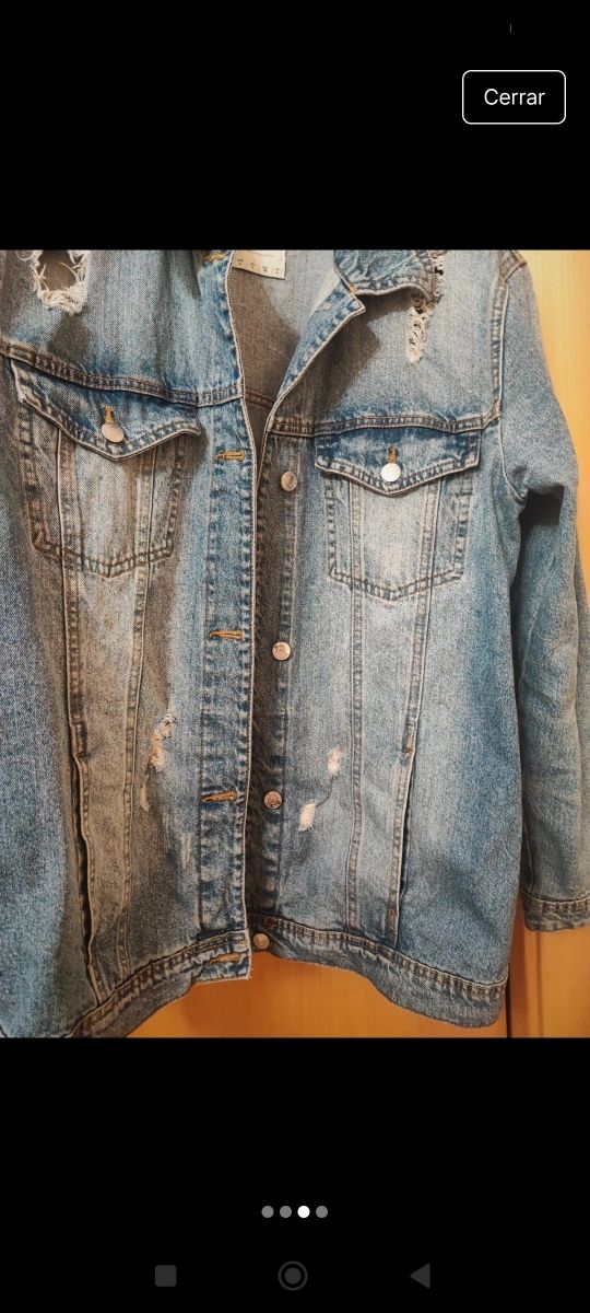 Cazadora Vaquera Stradivarius L