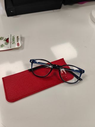 Gafas lectura azules - ligeras modernas - 7114