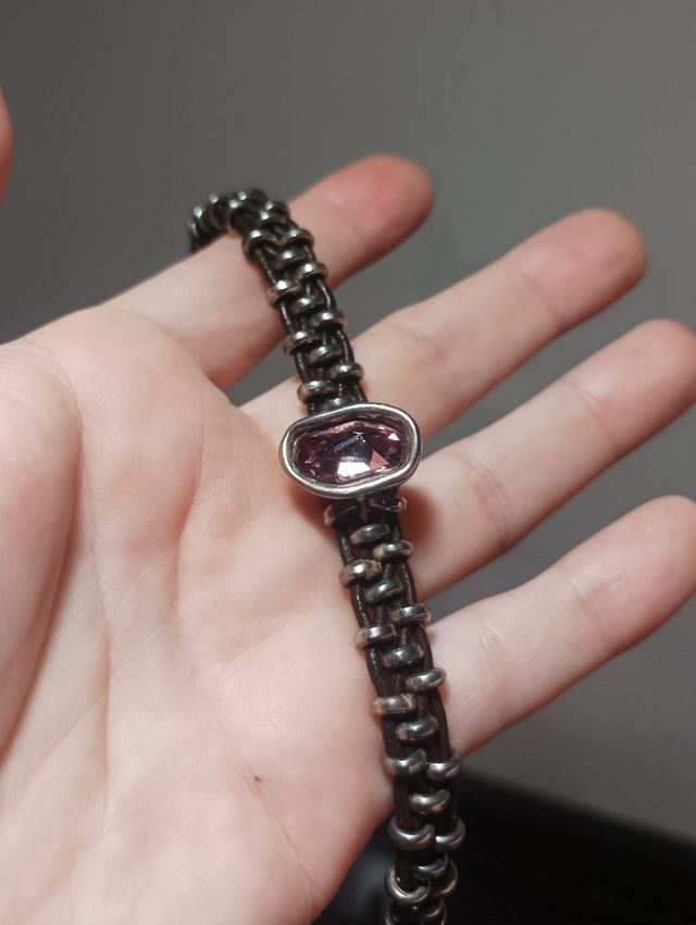 Pulsera UNOde50 Plata Rosa