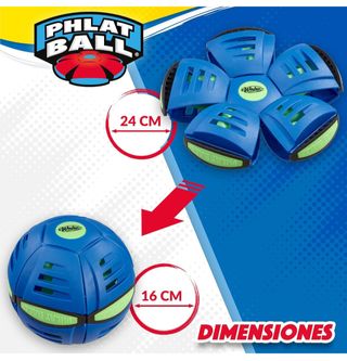 Juguete Niño Frisbee Pelota Verano  PHLAT BALL