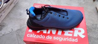 Zapatos seguridad PANTER - azules