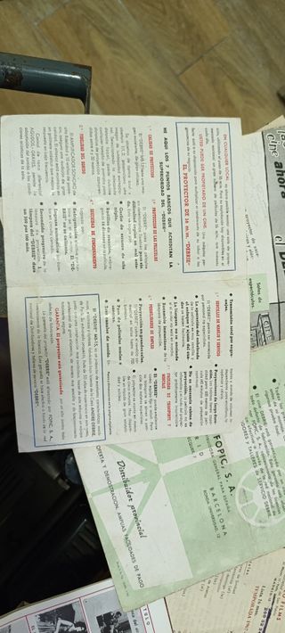 Proyector Cine años 60 DEBRIE MB15