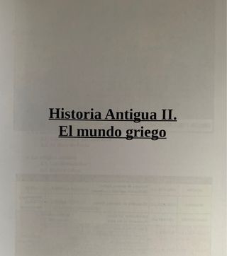 Apuntes Historia Antigua II: Grecia UNED