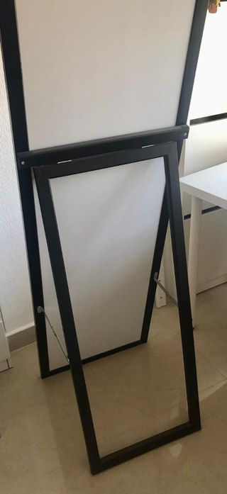 Espejo IKEA negro - marco madera