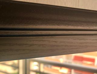 Espejo IKEA negro - marco madera